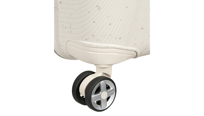 Shock absorbing double wheels