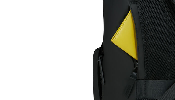 Secret back compartment