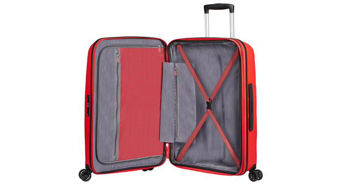 Interior organisation with extra zipped apron pocket