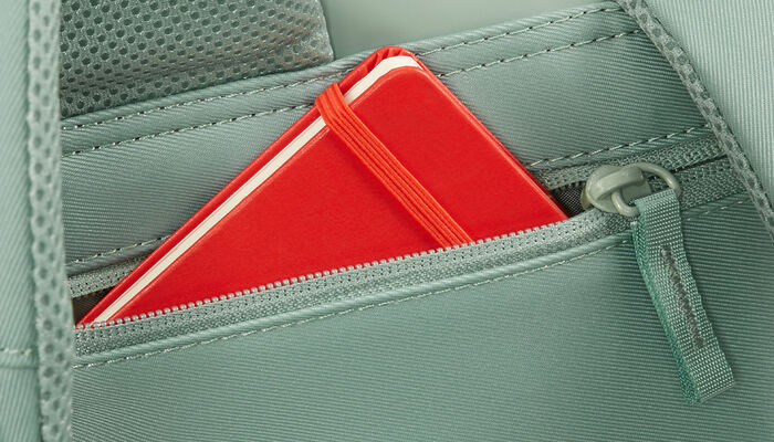 Secret back compartment