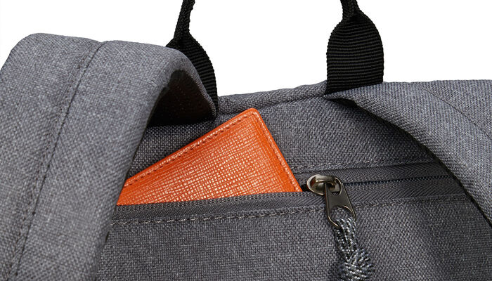 Secret back compartment