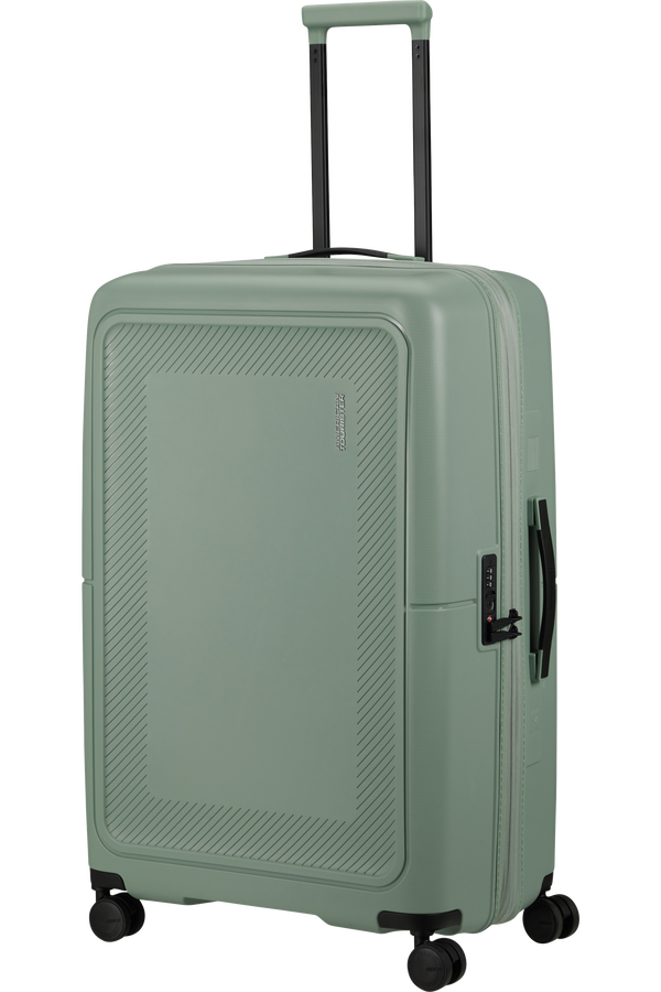 American Tourister DashPop Spinner Expandable TSA 77cm  Iceberg Green