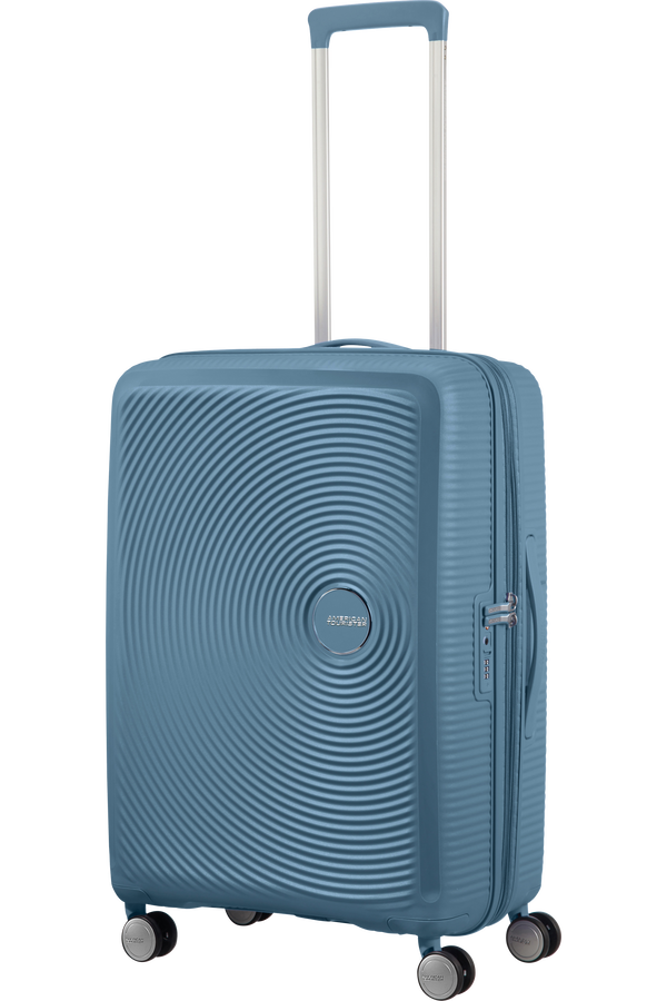 American Tourister Soundbox Spinner Expandable 67cm  Stone Blue