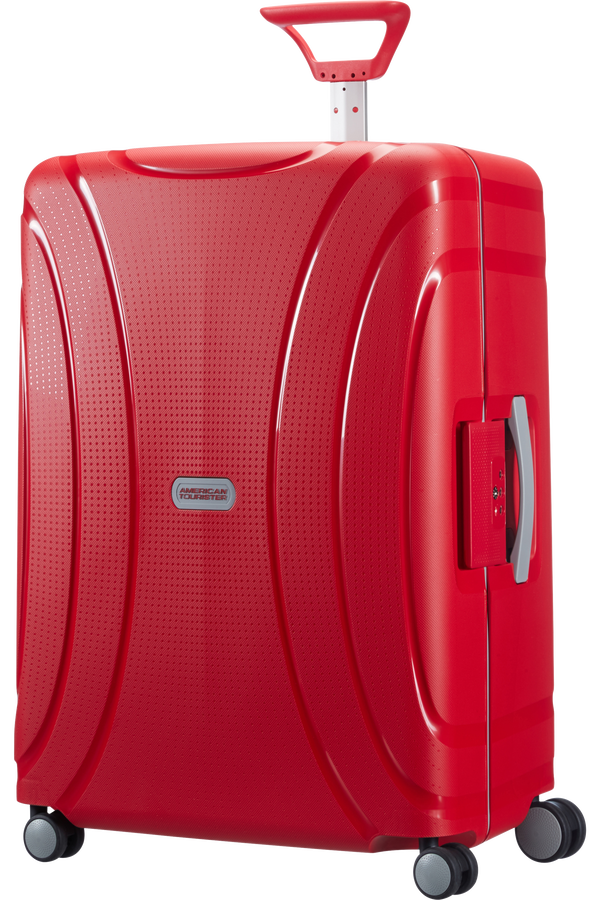 American Tourister Lock'n'Roll 4-wheel Spinner 69cm medium suitcase Energetic Red