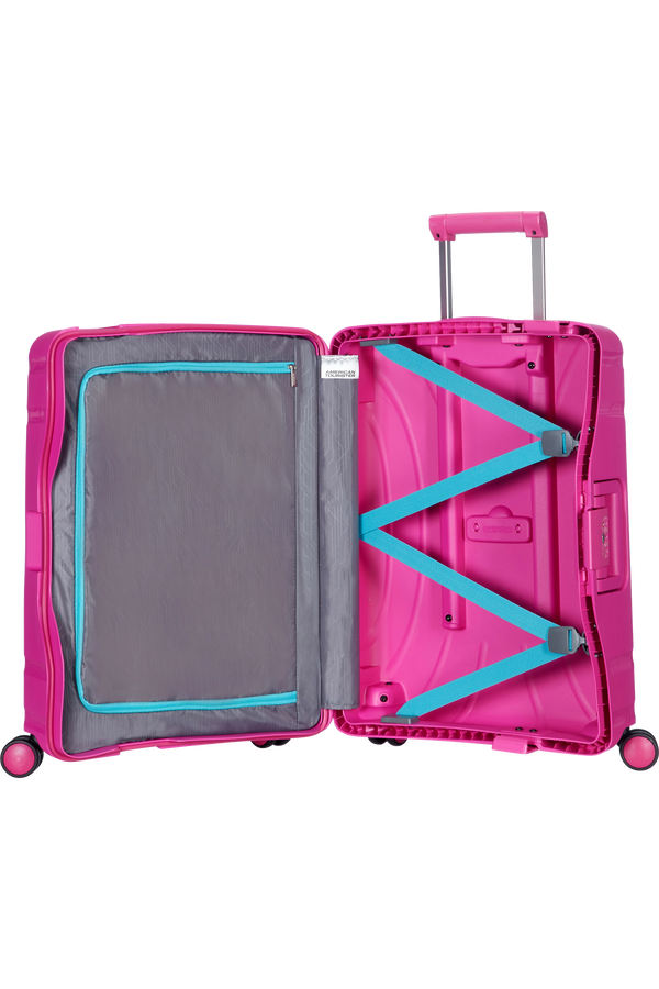 American Tourister Lock'n'Roll 4-wheel cabin baggage Spinner suitcase 40x55x20cm Dynamic Pink