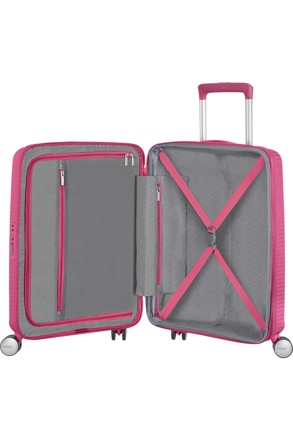 American Tourister Soundbox Spinner TSA Expandable 55cm  Magenta