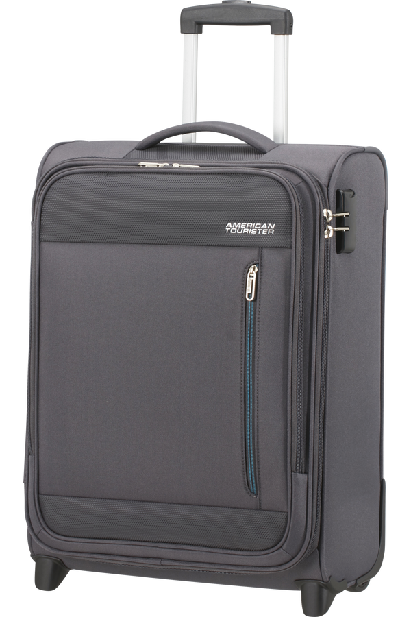 American Tourister Heat Wave Upright 55cm  Charcoal Grey