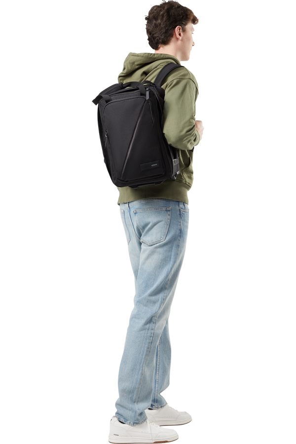 American Tourister Take2cabin Backpack with Wheels S  Black American Tourister Take2cabin Backpack with Wheels S  Black