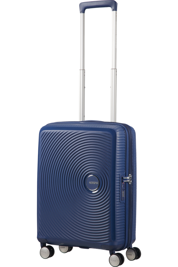 American Tourister Soundbox Spinner Expandable 55cm Midnight Navy