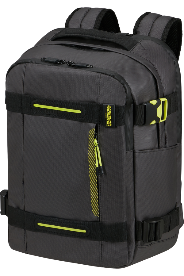 American Tourister Urban Track Laptop Backpack Coated 15.6'  Black/Lime