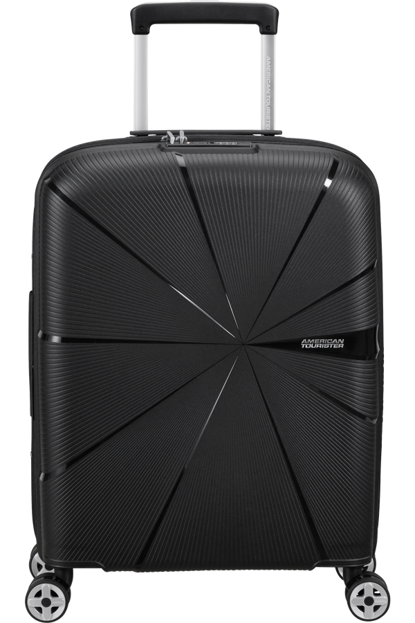 American Tourister Starvibe Spinner Expandable TSA 55cm Black