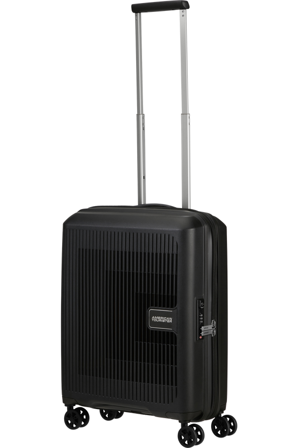 American Tourister Aerostep Spinner 55/20 Exp Tsa 55cm  Black