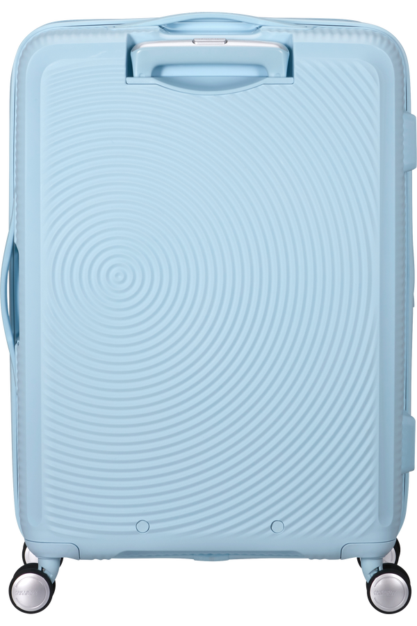 American Tourister SoundBox Spinner TSA Expandable 67cm  Pastel Blue American Tourister SoundBox Spinner TSA Expandable 67cm  Pastel Blue