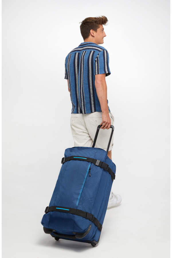 American Tourister Urban Track Duffle with Wheels M  Combat Navy