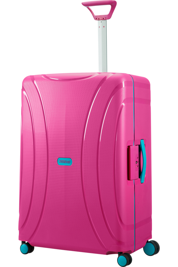 American Tourister Lock'n'Roll 4-wheel 75cm large Spinner suitcase Summer Pink