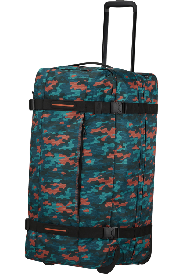 American Tourister Urban Track Duffle with Wheels L  Camo Print American Tourister Urban Track Duffle with Wheels L  Camo Print