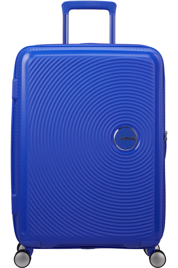 American Tourister SoundBox Spinner Expandable 67cm  Cobalt Blue