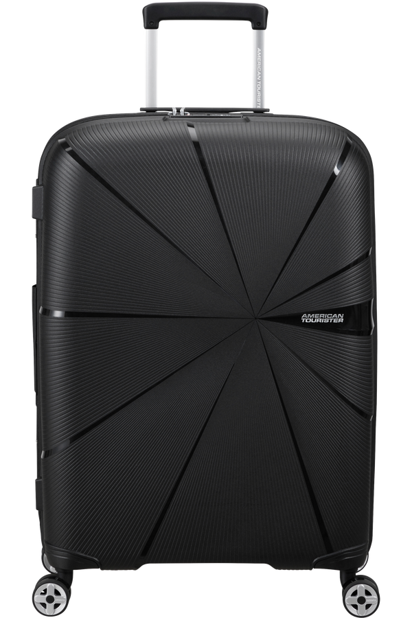 American Tourister Starvibe Spinner Expandable TSA 67cm Black