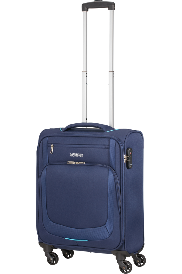 American Tourister Summer Session Spinner TSA 55cm  Dark Blue/Light Blue