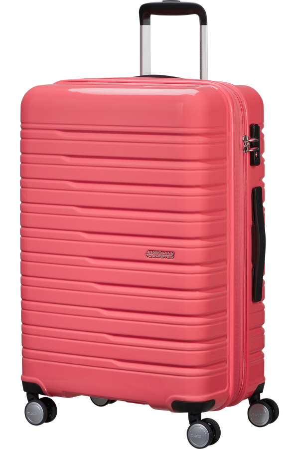 American Tourister Flashline Pop Spinner Exp TSA 67cm  Coral Pink