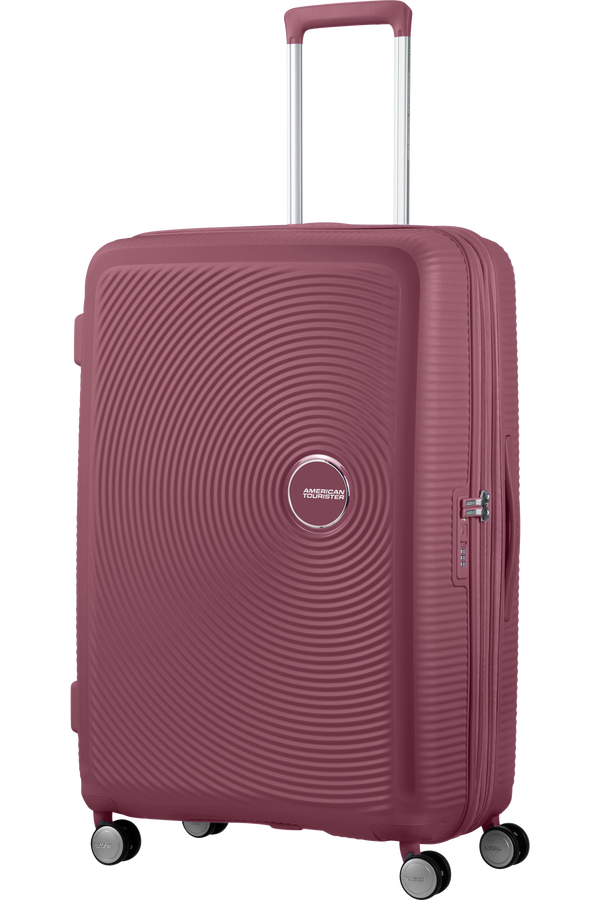 American Tourister Soundbox Spinner TSA Expandable 77cm  Dark Burgundy