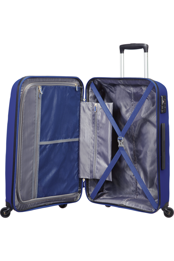 American Tourister Bon Air 4-wheel Spinner 66cm medium suitcase Midnight Navy American Tourister Bon Air 4-wheel Spinner 66cm medium suitcase Midnight Navy