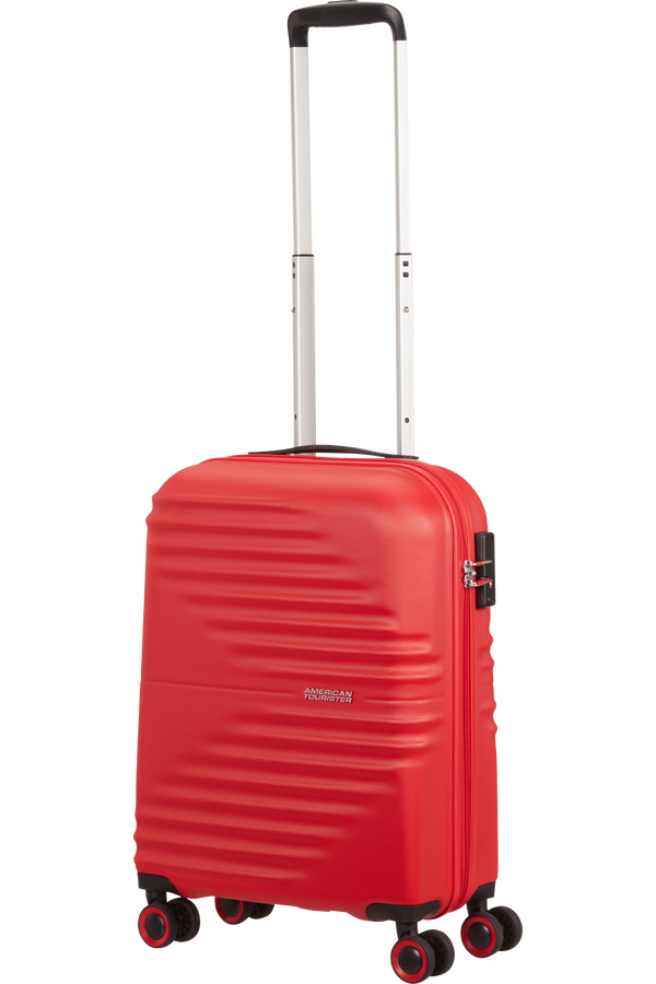 American Tourister Wavetwister Spinner TSA 55cm  Vivid Red