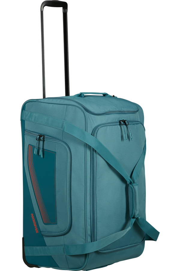 American Tourister City Racer Duffle with Wheels M  Petrol