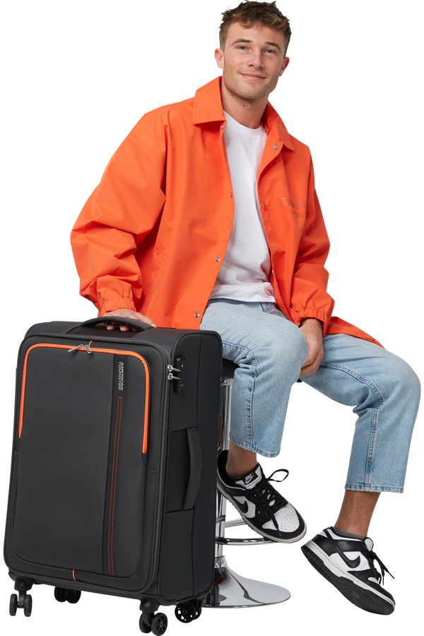 American Tourister Sea Seeker Spinner 68/25 Tsa 68cm  Charcoal Grey American Tourister Sea Seeker Spinner 68/25 Tsa 68cm  Charcoal Grey