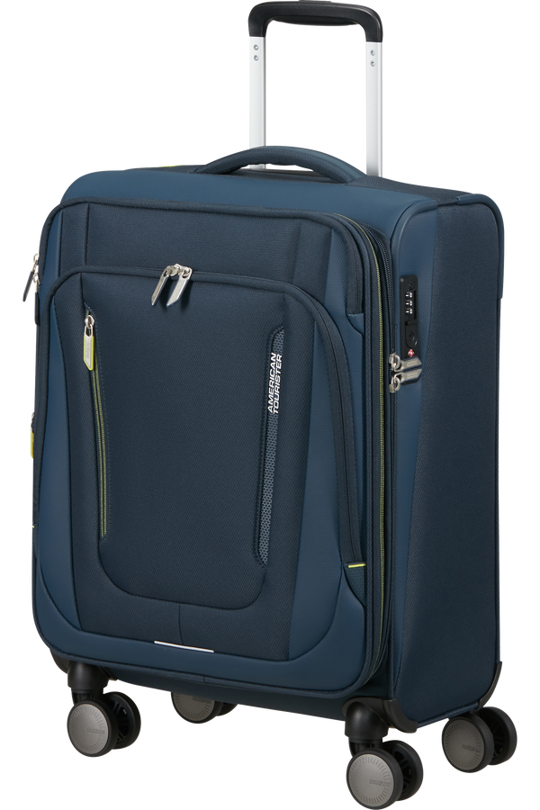 American Tourister Wanderlite Spinner EXP TSA S  Dark Navy