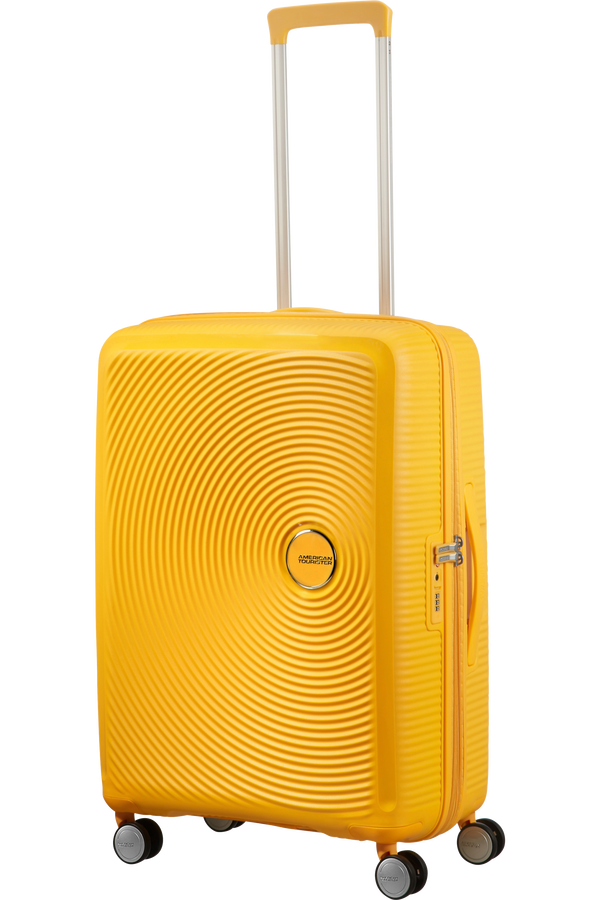 American Tourister Soundbox Spinner 67cm  Golden Yellow American Tourister Soundbox Spinner 67cm  Golden Yellow