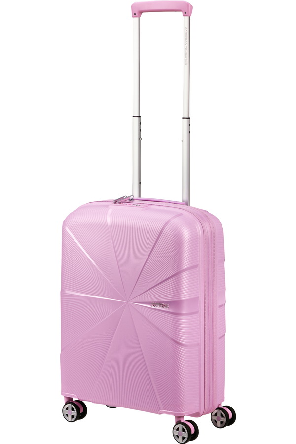American Tourister StarVibe Spinner Expandable TSA 55cm  Metallic Pastel Lavender