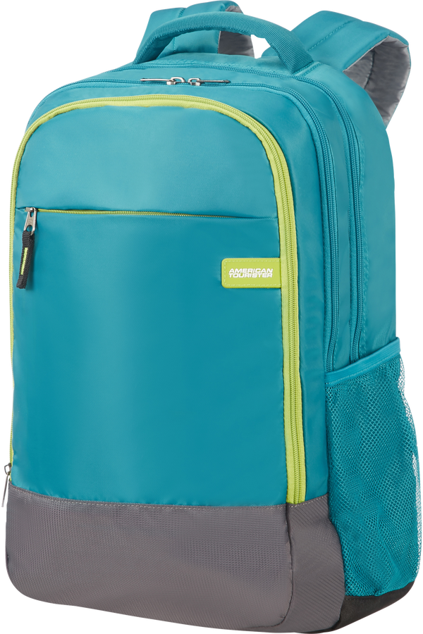 American Tourister Urban Groove Sportive Backpack  Light Blue/Lime
