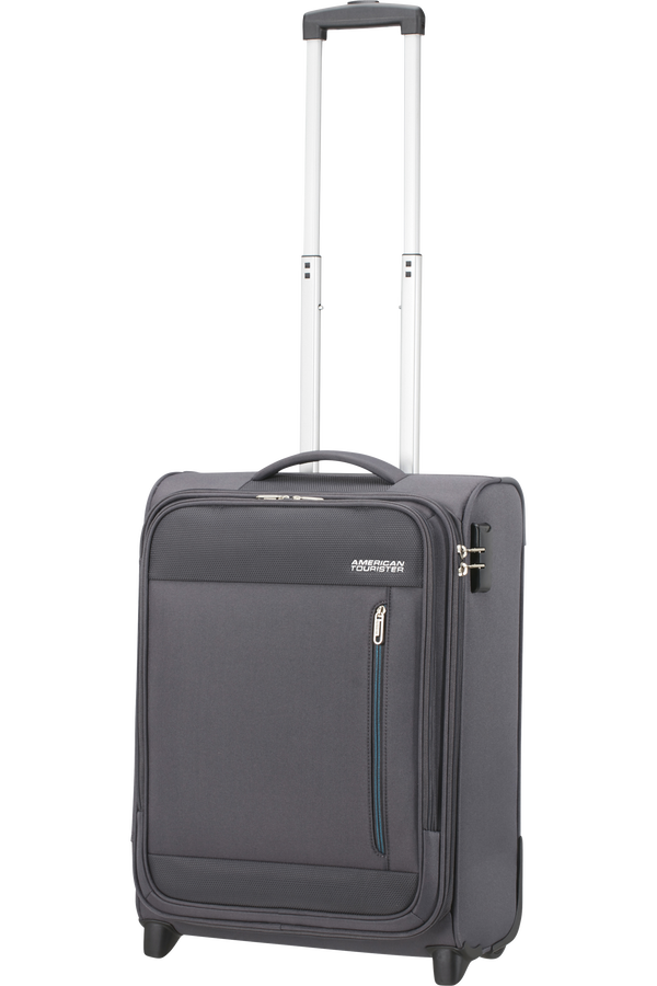 American Tourister Heat Wave Upright 55cm  Charcoal Grey