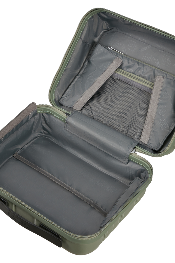 American Tourister High Turn Beauty Case  Matt Sage Khaki American Tourister High Turn Beauty Case  Matt Sage Khaki