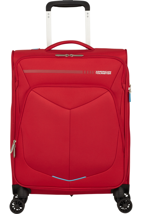 American Tourister Summerfunk Spinner Exp TSA 55cm  Red