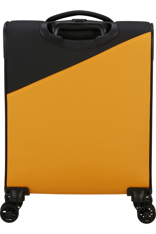 American Tourister Daring Dash Spinner Expandable TSA S  Black/Yellow