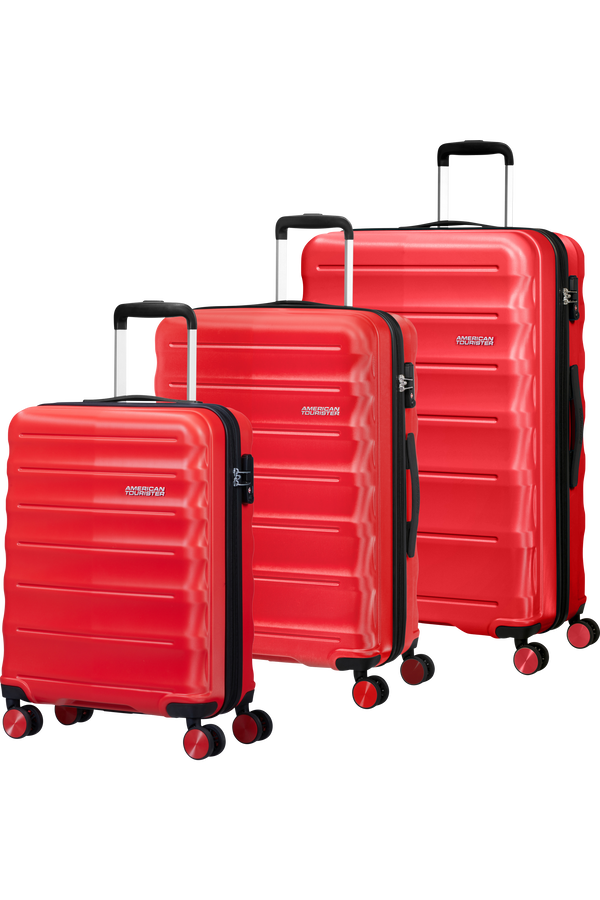American Tourister Speedlink 3 PC Set A  Red