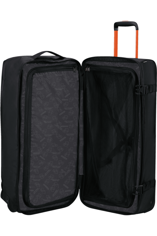 American Tourister Urban Track Duffle with wheels Lmtd L  Black/Orange