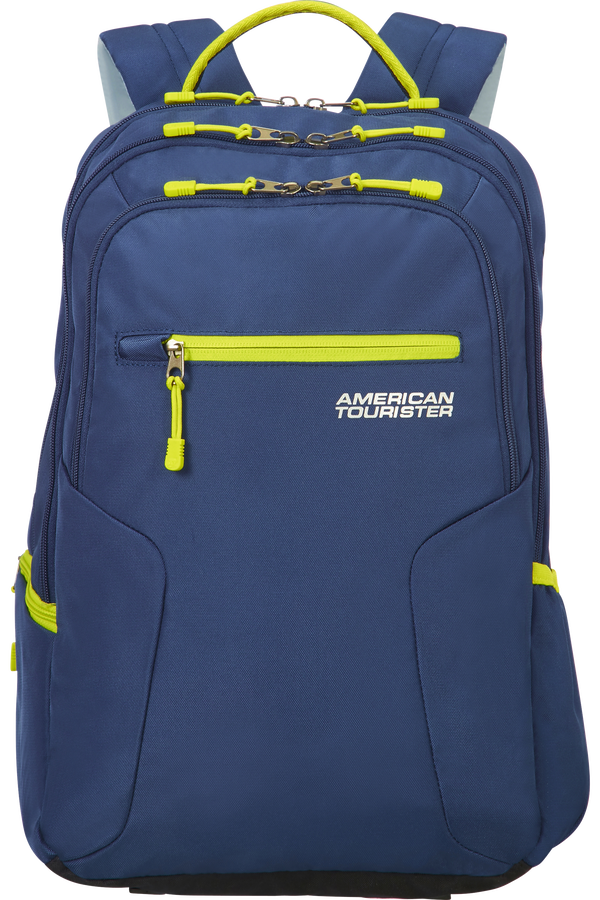 American Tourister Urban Groove Laptop Backpack 15.6inch True Navy/Lime