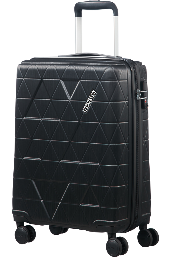 American Tourister Triangolo Spinner TSA 55cm  Onyx Black