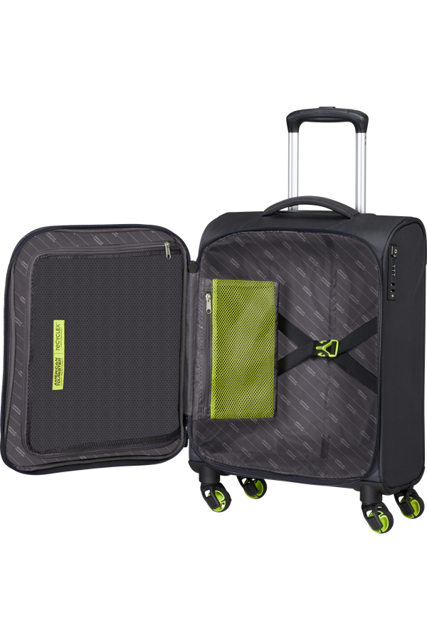 American Tourister At Eco Spin Spinner TSA 55cm  Atlas Grey