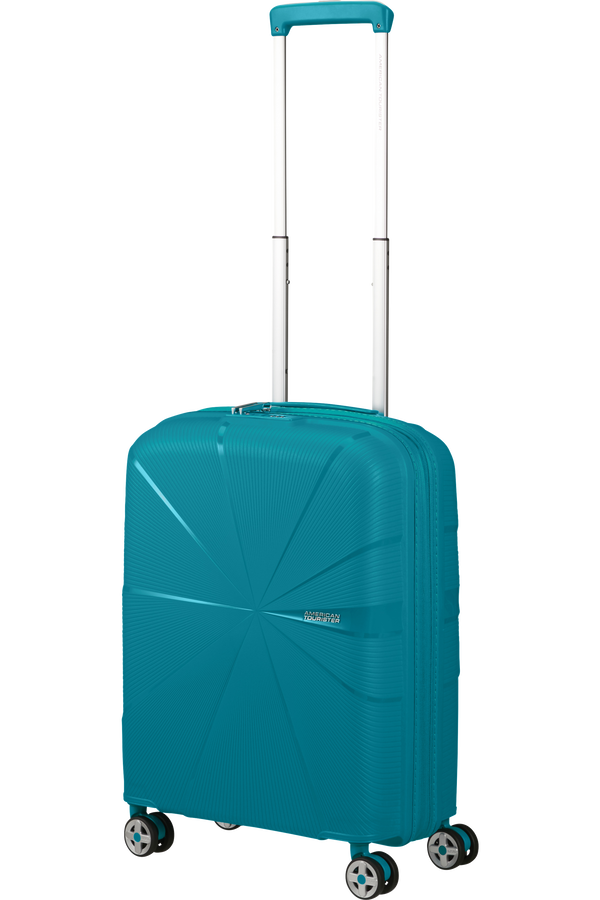 American Tourister Starvibe Spinner Expandable TSA 55cm Verdigris American Tourister Starvibe Spinner Expandable TSA 55cm Verdigris