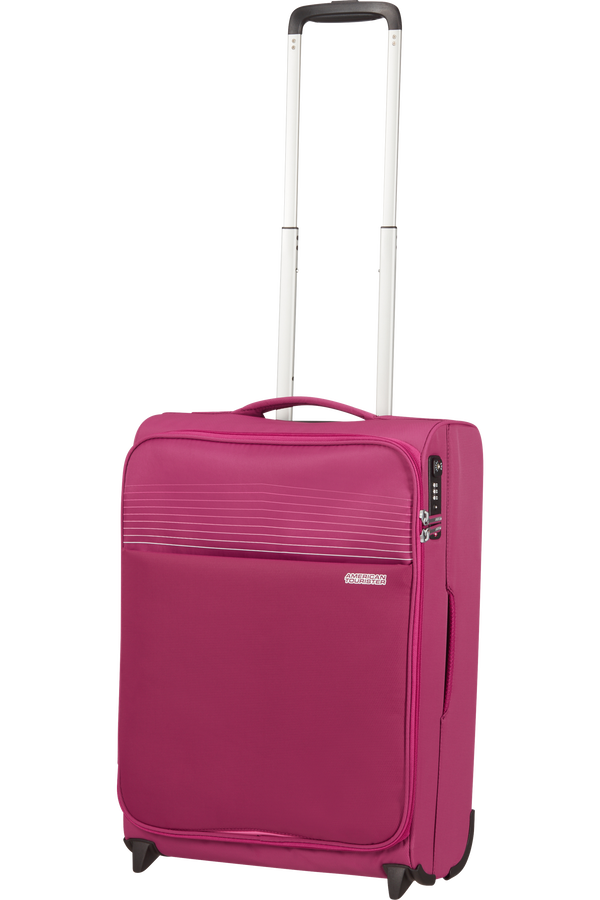American Tourister Lite Ray Upright TSA 55cm  Magenta Haze
