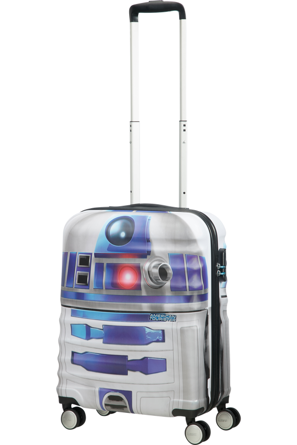American Tourister Wavebreaker Disney 4-wheel cabin baggage Spinner suitcase 55x40x20cm Star Wars R2-D2