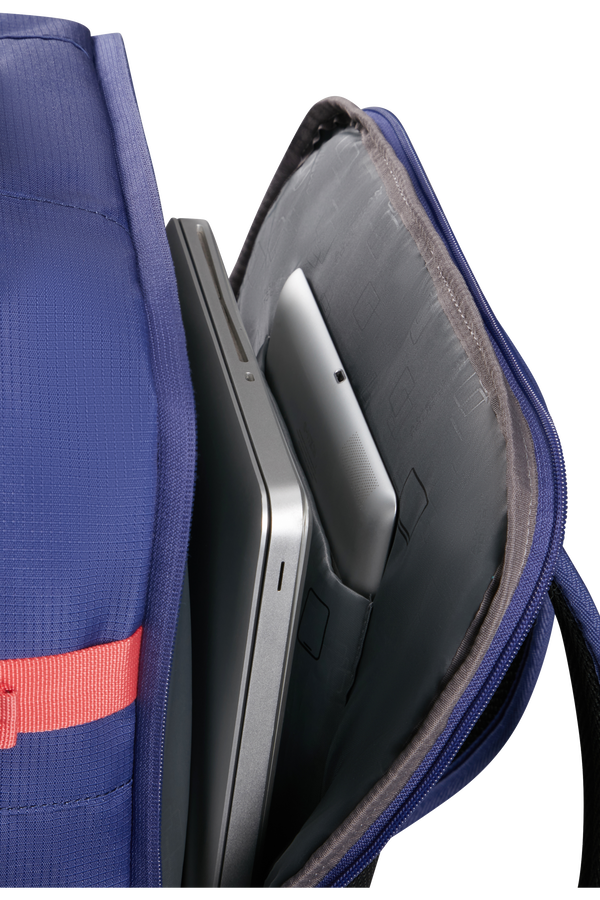 American Tourister Take2cabin Casual Backpack MS  Dusk Purple/Sunset Coral