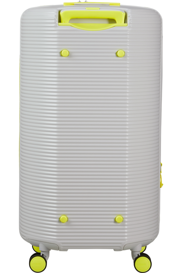 American Tourister Rollio Spinner 75cm  Light Grey/Lime
