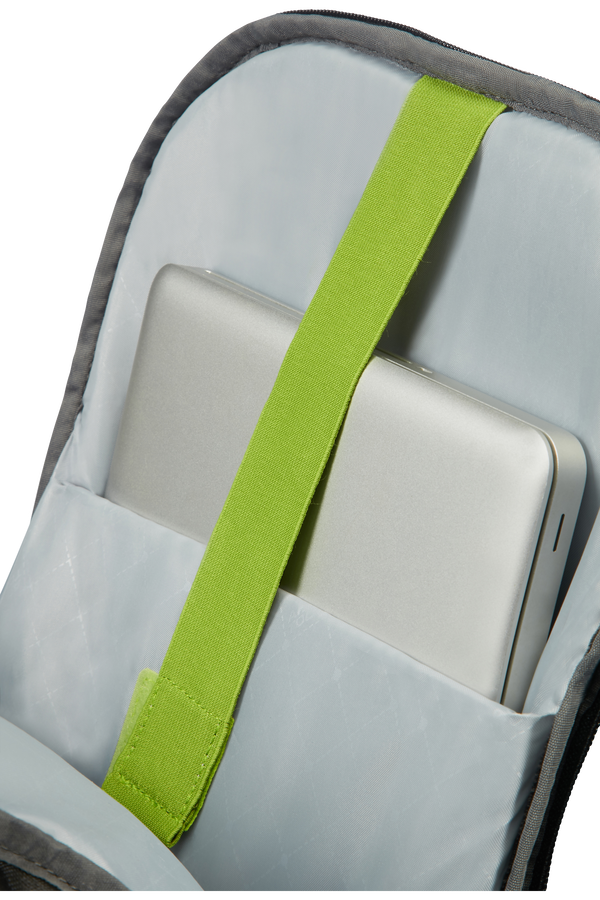 American Tourister Urban Groove Laptop Backpack 2 39.6cm/15.6inch Black/Lime Green