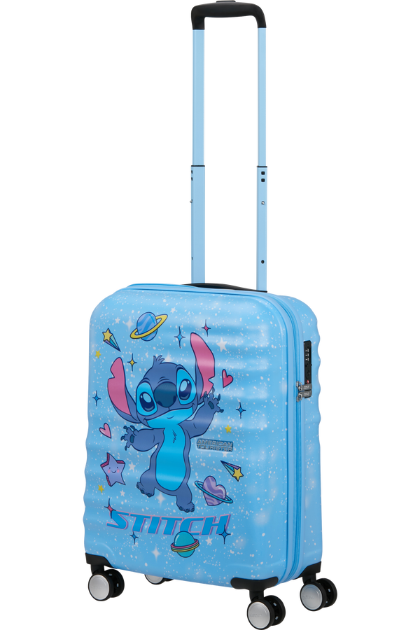 Disney Wavebreaker 55cm Cabin luggage | American Tourister Disney Wavebreaker Spinner TSA Disney Fl 55cm  Stitch Universe