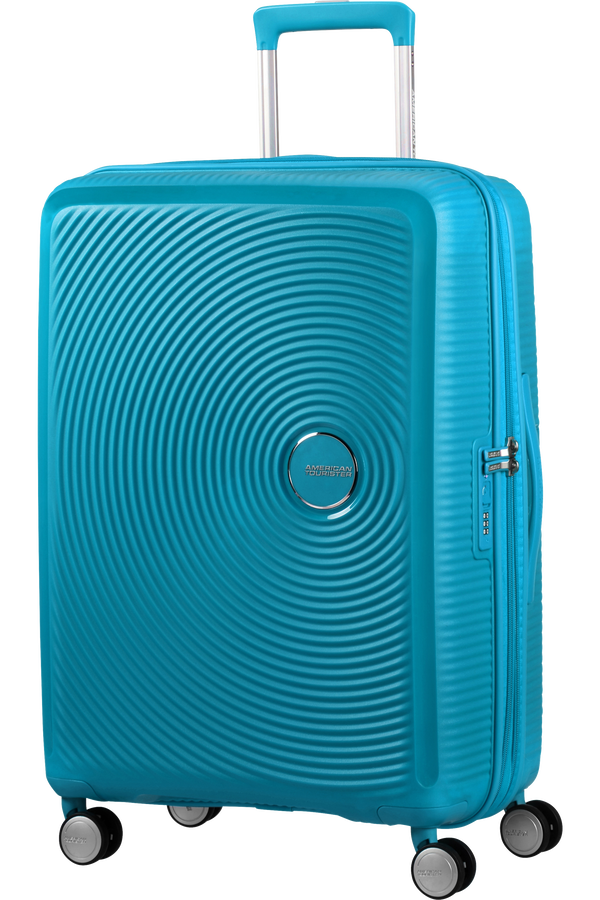 American Tourister Soundbox Spinner Expandable 67cm Summer Blue